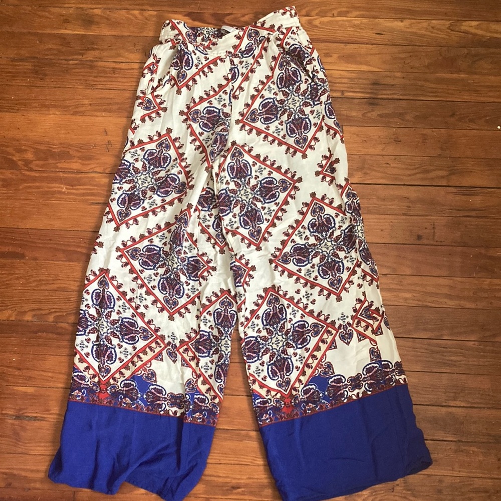 Wide leg pant